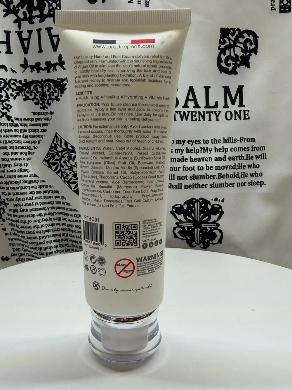 Luxury Hand & Foot Cream Almond Milk & Honey - Cream